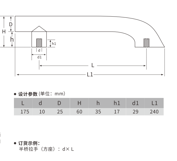 歐拓生產烤爐拉手、發(fā)酵箱拉手、冷柜拉手